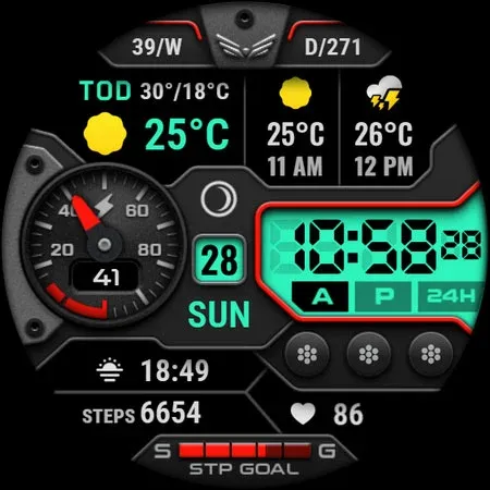 Ballozi NEXO - Digital Face screenshot 16