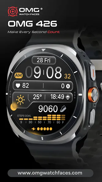 OMG 426 - Digital Watch Face screenshot 5