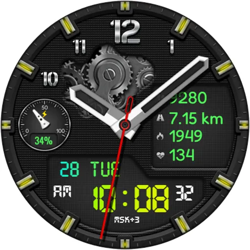Hybrid TREMAN URX97 Watch face screenshot 20