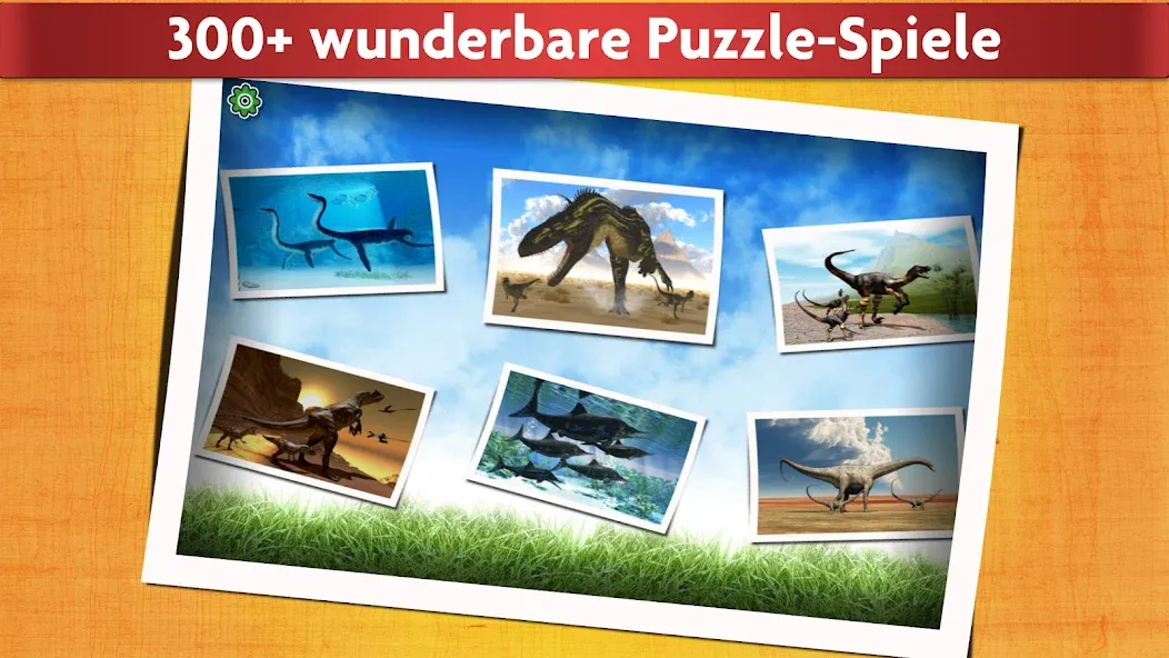 Spiel Dinosaurier Puzzlespiel screenshot 2