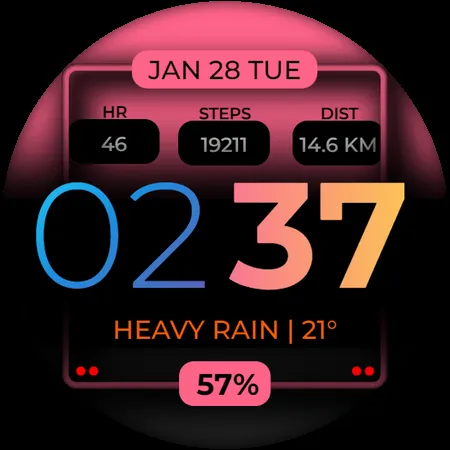 Watch Face WF124 screenshot 8