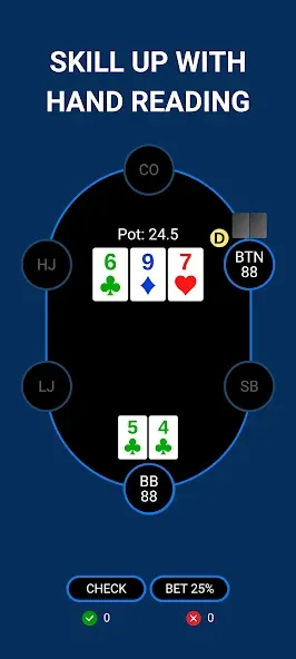 Poker Trainer - Learn poker screenshot 3