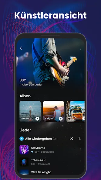Offline Musik App: MP3 Player screenshot 4