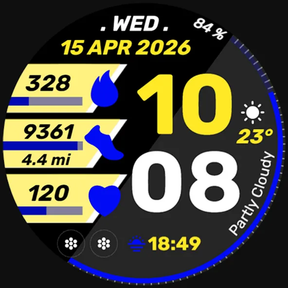 Active Edge Watch Face screenshot 42
