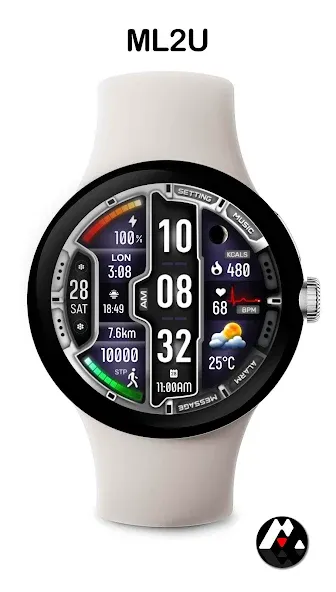 ML2U 273 Watch Face screenshot 6