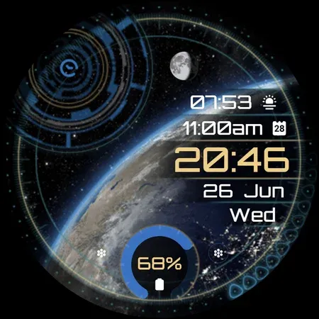 Sol 3 - animated watch face screenshot 16