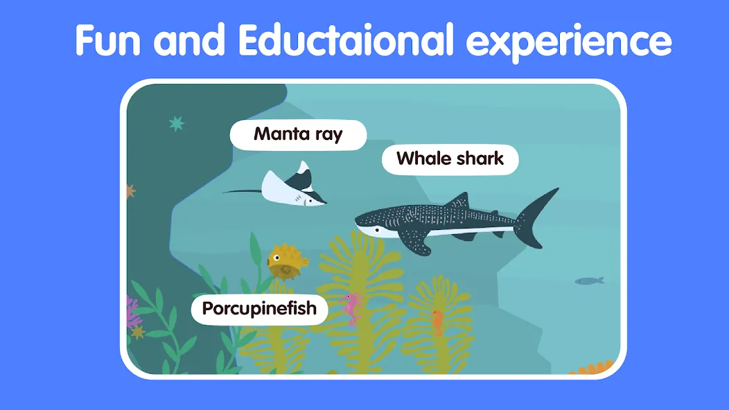 Learn Ocean Animals for kids screenshot 4