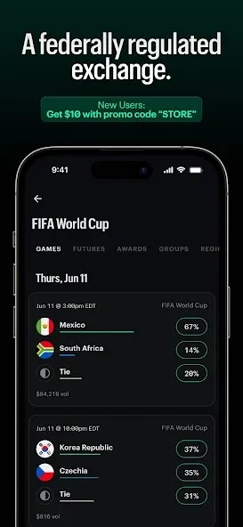 Kalshi: Trade Events & Sports screenshot 2