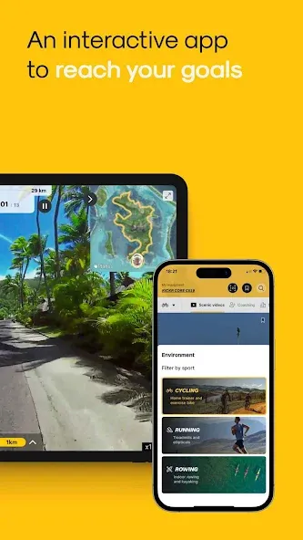 Kinomap: Ride Run Row Indoor screenshot 3