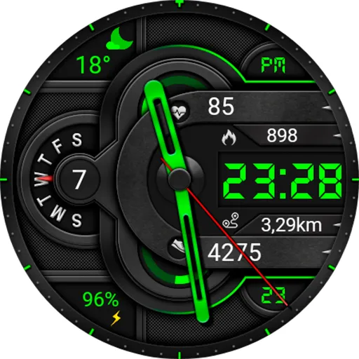 Hybrid Catit Watch Face screenshot 17