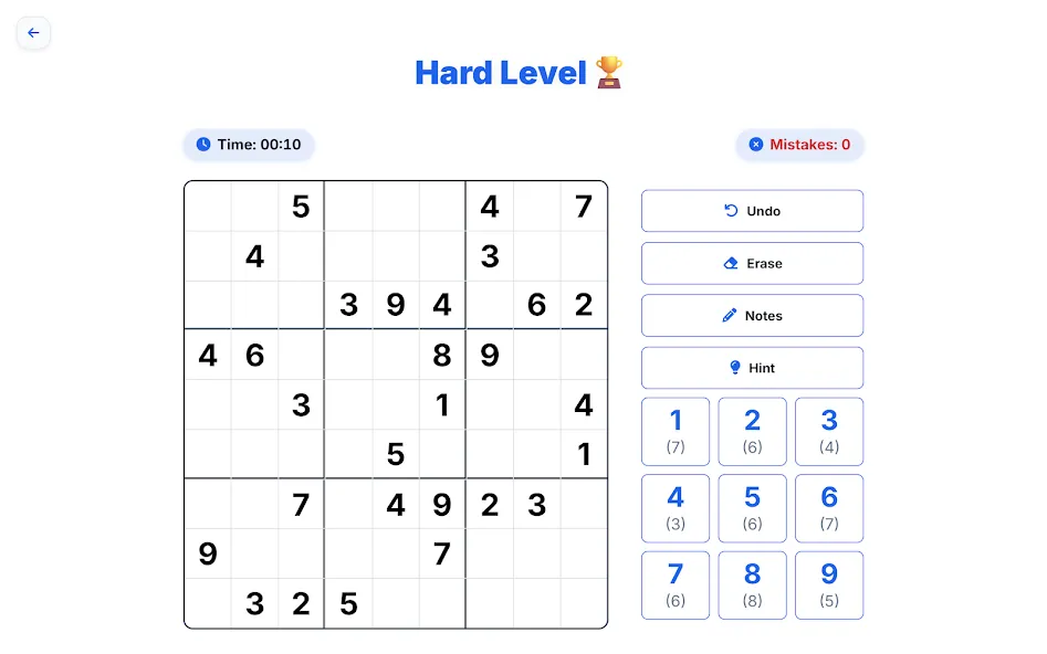eSudoku: Classic & Irregular screenshot 9