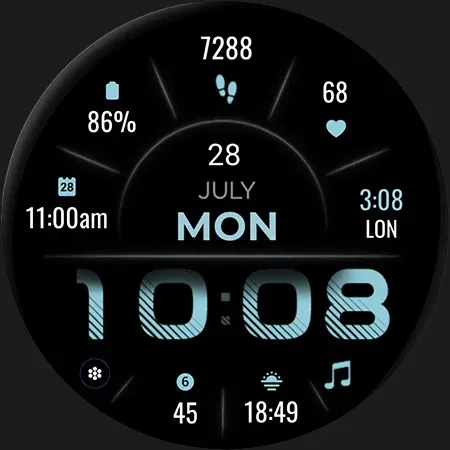 ML2U 127 Watch Face screenshot 32