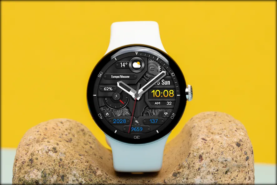 Hybrid NOMATO URX98 Watch face screenshot 4