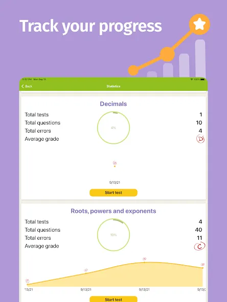 Math Tests: learn mathematics screenshot 10