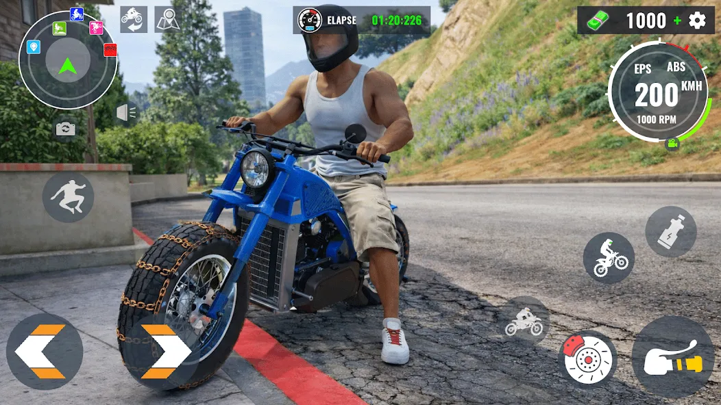 Extreme Bike Wheelie Gangster screenshot 2