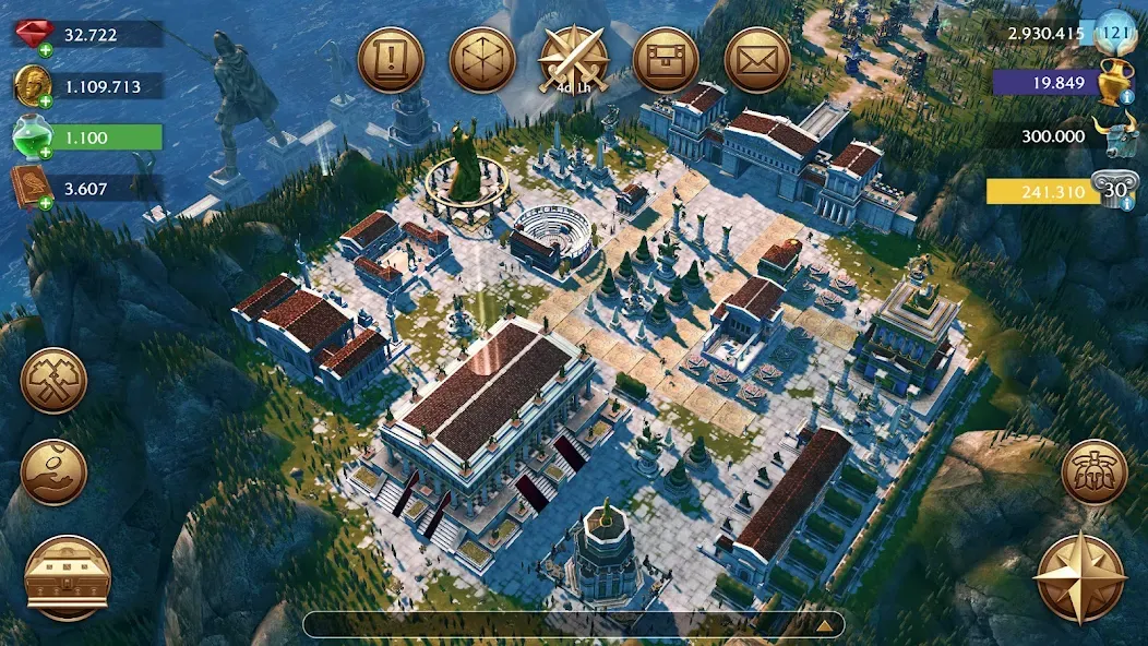 Olympus Rising: Strategy game screenshot 7