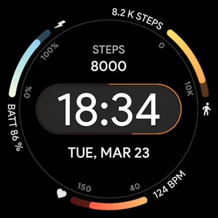 Dash Digital: Watch face screenshot 12