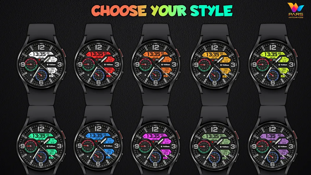 Vectora One Hybrid Watch Face screenshot 1