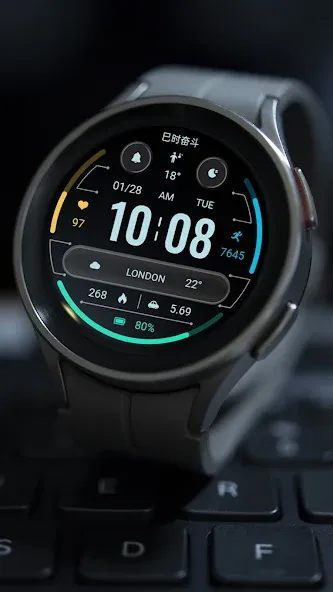 Flat Simple ZKin Watch screenshot 5