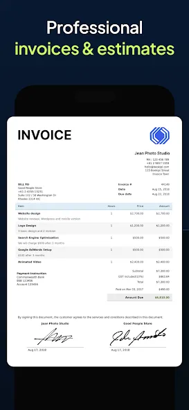 Invoice Maker & Estimate App screenshot 4