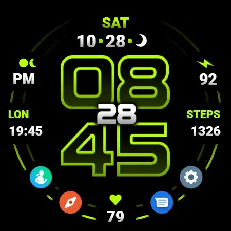 NW Ace Pro V2 Watch Face screenshot 17