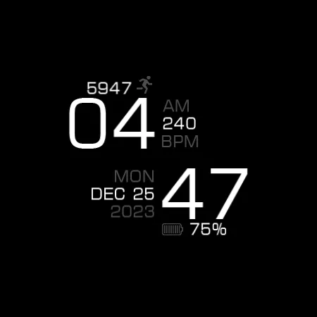 Key113 Artistic Watch Face screenshot 26