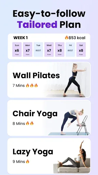 Yoga for Weight Loss | Pilates screenshot 3