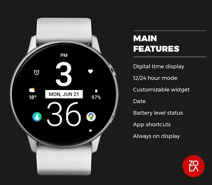 Simply Watch Face screenshot 2
