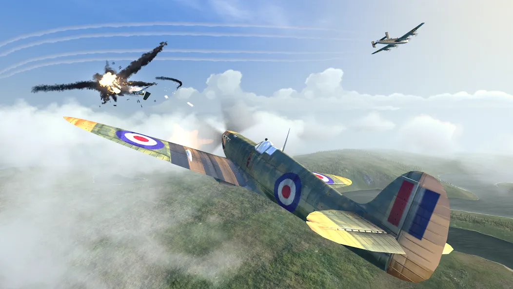 Warplanes: WW2 Dogfight screenshot 1