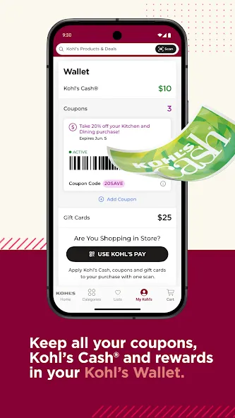Kohl's - Shopping & More screenshot 2