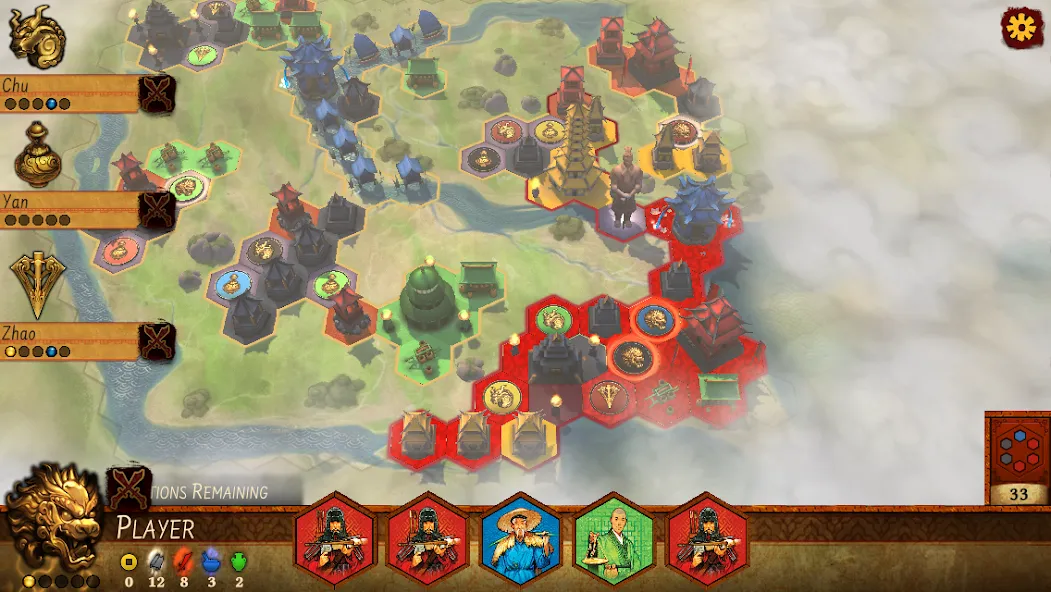 Reiner Knizia Yellow & Yangtze screenshot 4
