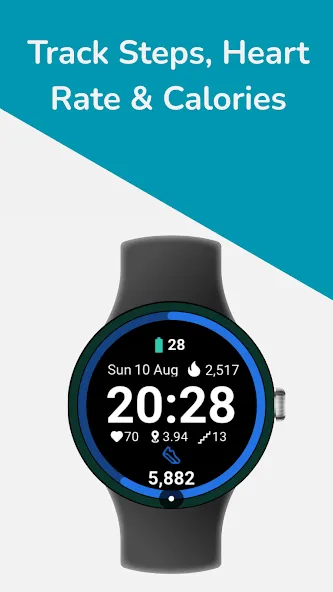G Fit: Health Watch Face Wear screenshot 3