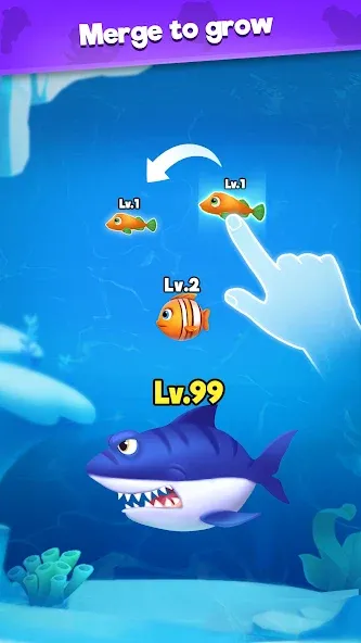 Fish Go.io - Be the fish king screenshot 3