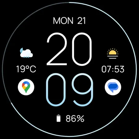 MNML Thin Watch face screenshot 12