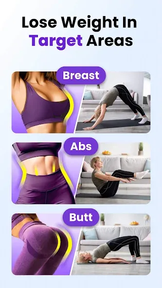 Yoga for Weight Loss | Pilates screenshot 2