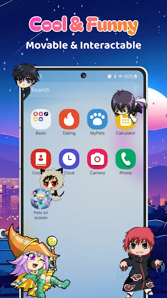 Live Anime Shimeji Screen Pets screenshot 5