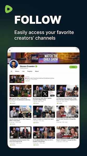 Rumble: Stream & Watch Videos screenshot 14