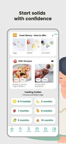 BLW Meals: Starting Solids screenshot 1