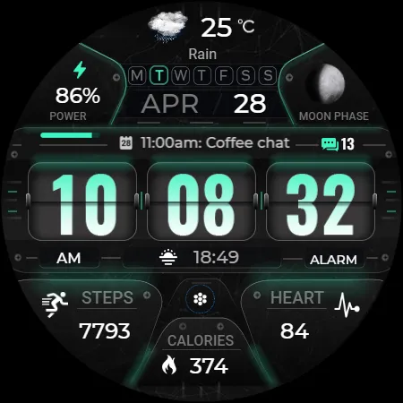 ES WR0022 – Sport Watch Face screenshot 28