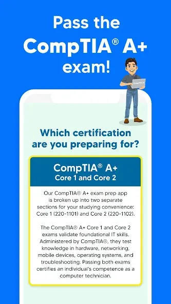 CompTIA A+ Exam Prep Test 2026 screenshot 1