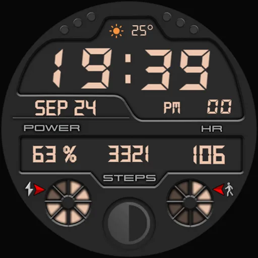 Modern Digital Watch Face screenshot 33