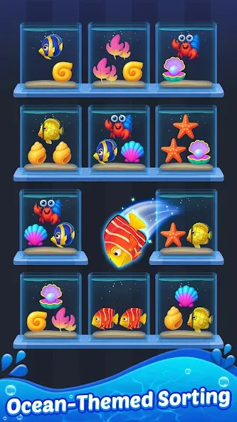 Fish Sort 3D: Match Puzzle screenshot 3