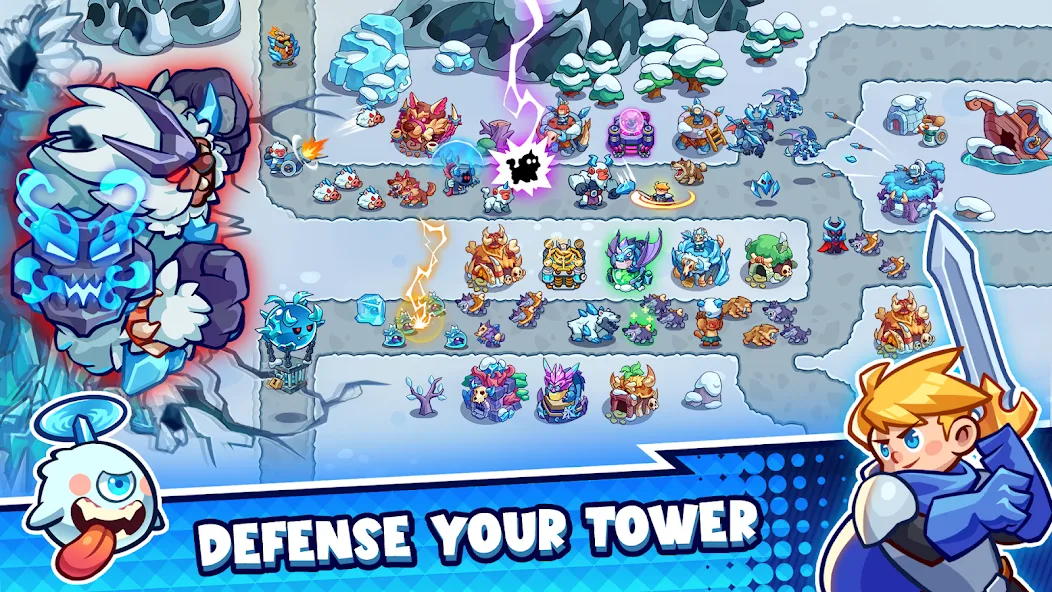 Epic King Heroes: Classic TD screenshot 1