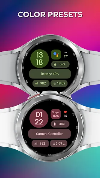EXD146: Material Watch Face screenshot 8