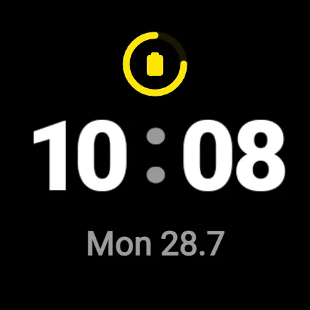 Minimal Digital Watch Face screenshot 5