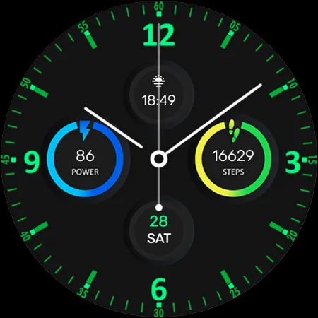 Minima 7 Minimal Watchface screenshot 15