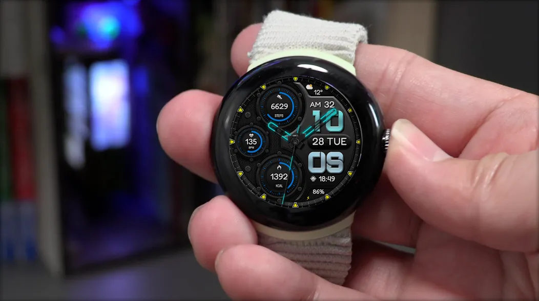 Hybrid GIMAGO URX19 Watch face screenshot 4