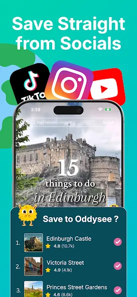 Oddysee: AI Map & Trip Planner screenshot 2