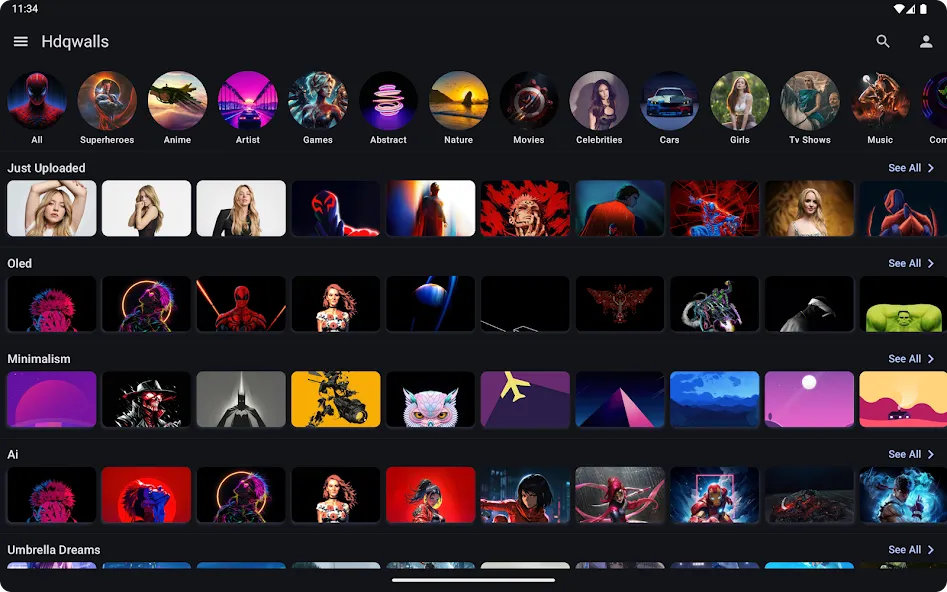 HDQWALLS 4k Wallpapers screenshot 13