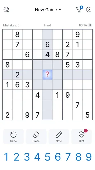 Sudoku - Classic Sudoku Puzzle screenshot 1